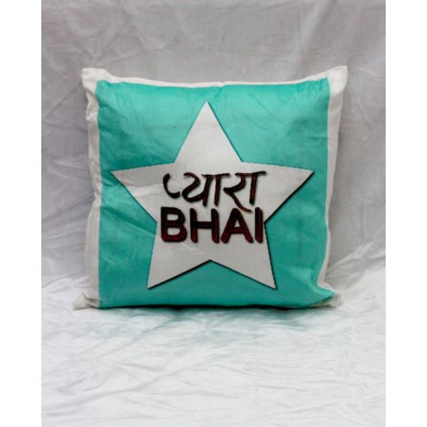 GRABADEAL Pyara BHAI LED Light Cushion Gift for Sister